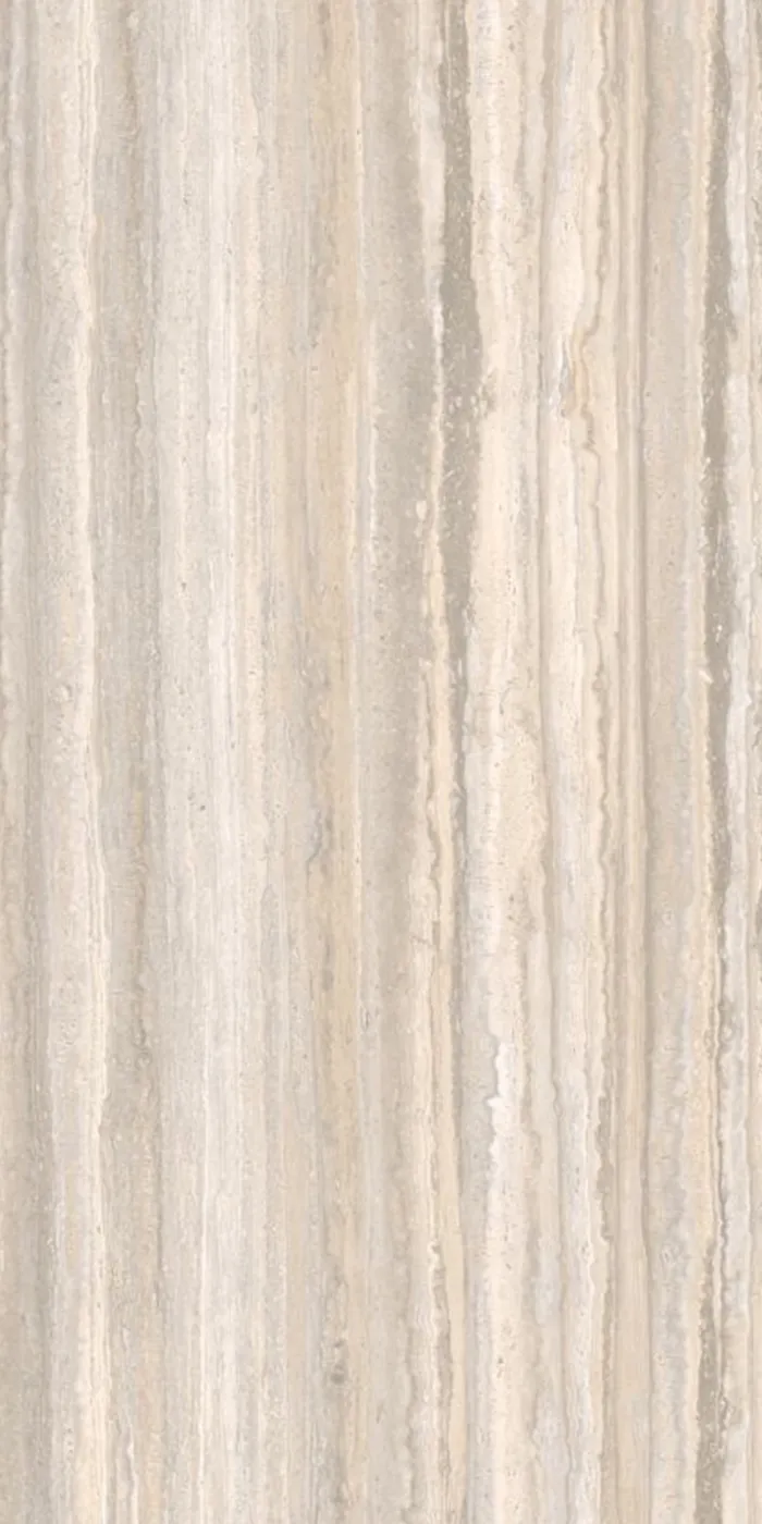 I Naturali Travertino Grigio Venato Bocciardato 5.6mm 162x324